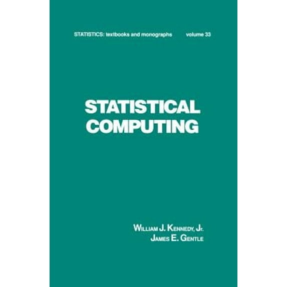 Pre-Owned Statistical Computing (Hardcover) 0824768981 9780824768980