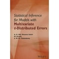 thumbnail image 1 of Statistical Inference for Models with Multivariate t-Distributed Errors (Hardcover), 1 of 1