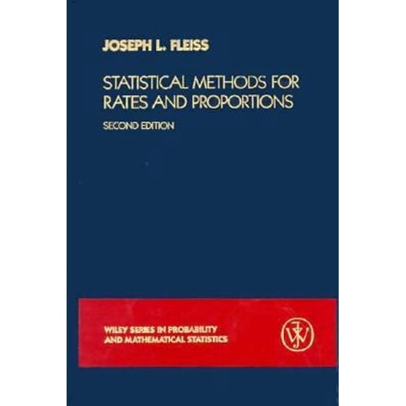 Pre-Owned Statistical Methods for Rates and Proportions (Wiley Series in Probability and Statistics) (Hardcover) 0471064289 9780471064282