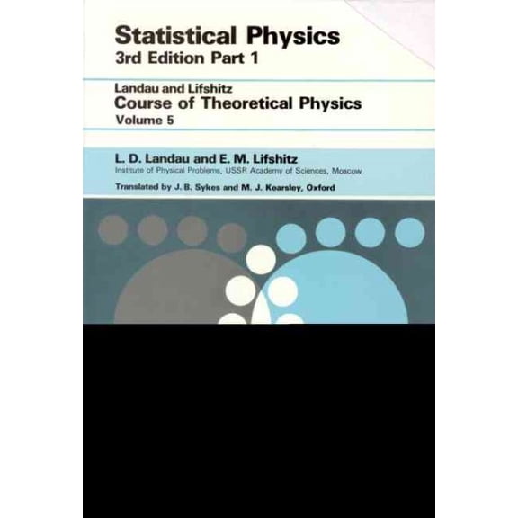 Statistical Physics L D Landau,E.M. Lifshitz (Paperback)