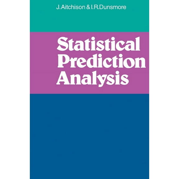 Statistical Prediction Analysis, (Paperback)