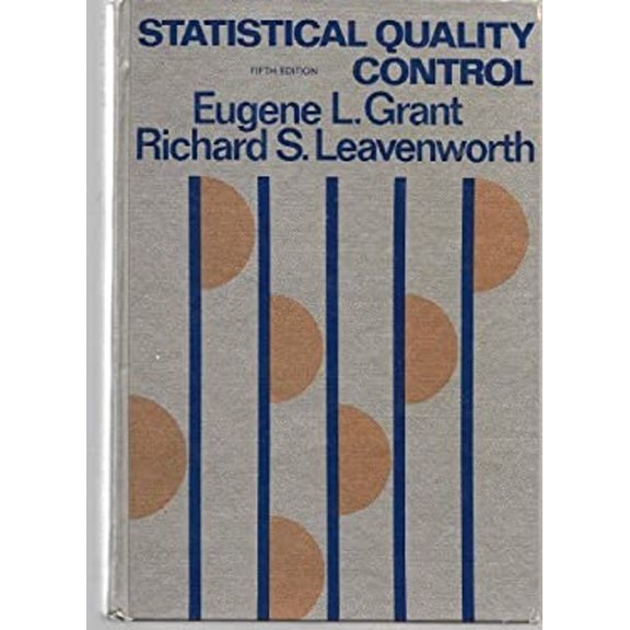 Pre-Owned Statistical Quality Control (Hardcover) 0070241147 9780070241145
