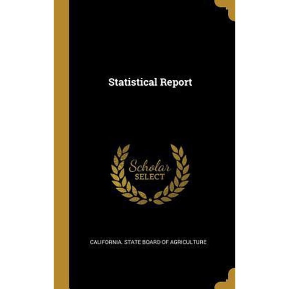 Statistical Report Hardcover