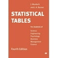 thumbnail image 1 of Statistical Tables: For Students of Science Engineering Psychology Business Management Finance, (Paperback), 1 of 1