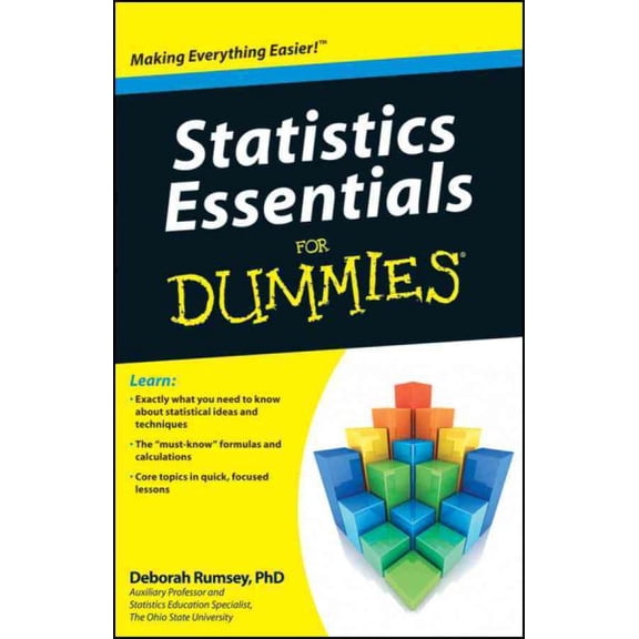 Pre-Owned For Dummies: Statistics Essentials for Dummies (Paperback)