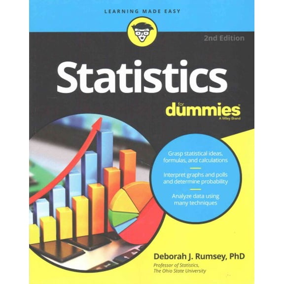 Pre-Owned Statistics for Dummies (Paperback) 1119293529 9781119293521