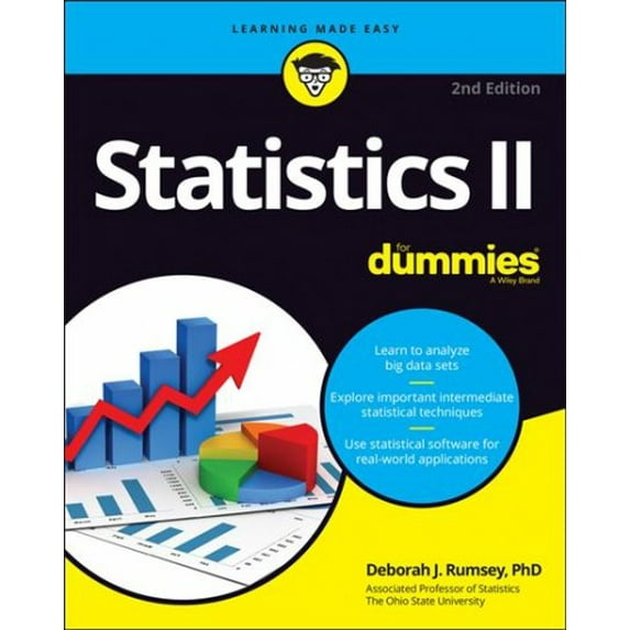 Pre-Owned Statistics II For Dummies Paperback