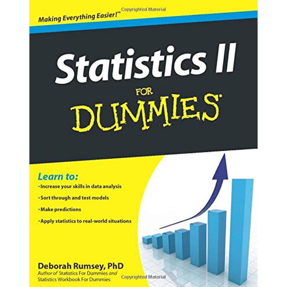 Pre-Owned Statistics II for Dummies (Paperback) 0470466464 9780470466469