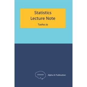 Statistics: Lecture Note, (Paperback)