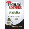 thumbnail image 1 of Pre-Owned Statistics Problem Solver (Problem Solvers Solution Guides) (Paperback) 087891515X 9780878915156, 1 of 1