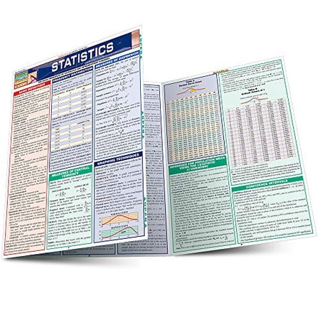 Statistics : a QuickStudy Laminated Reference Guide (Other)