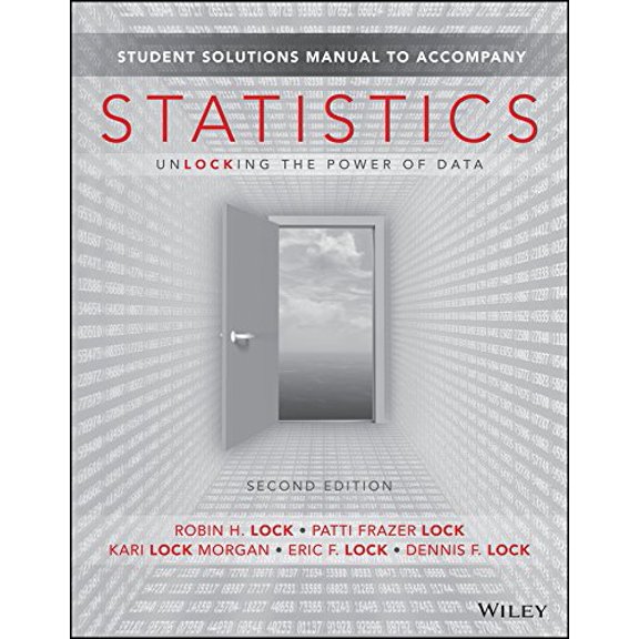 Pre-Owned Student Solutions Manual to accompany Statistics: Unlocking the Power of Data, 2e
