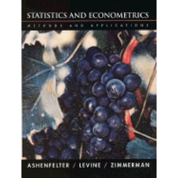 Pre-Owned Statistics and Econometrics: Methods and Applications Paperback