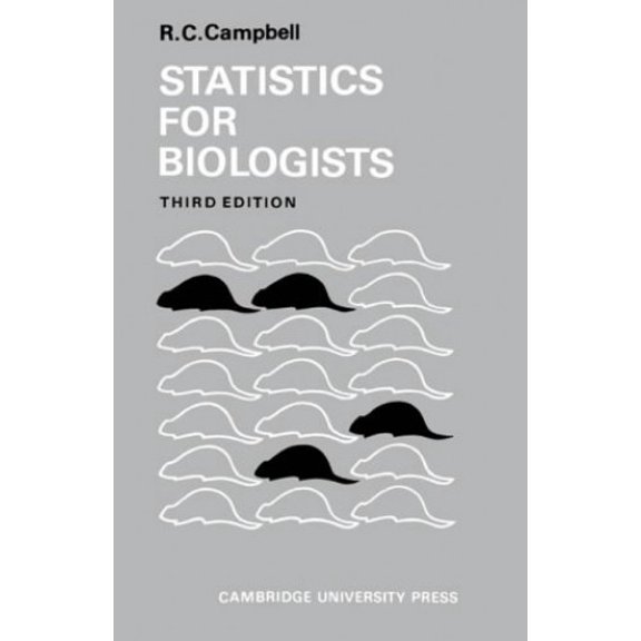 Pre-Owned Statistics for Biologists (Paperback) 0521369320 9780521369329