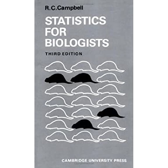 Pre-Owned Statistics for Biologists (Paperback) 0521369320 9780521369329