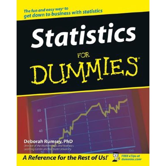 Pre-Owned Statistics for Dummies (Paperback) by Deborah J Rumsey