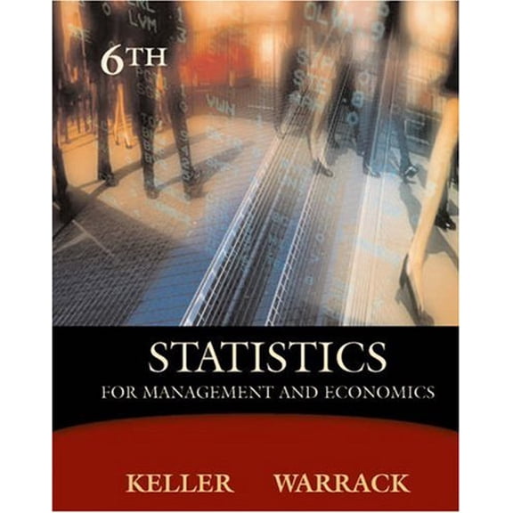 Pre-Owned Statistics for Management and Economics (Hardcover) 9780534391867