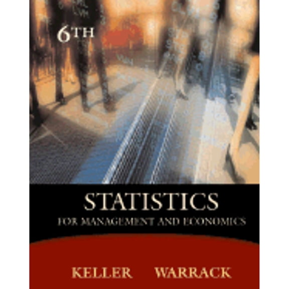 Pre-Owned Statistics for Management and Economics (Hardcover) 9780534391867