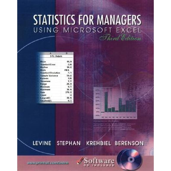 Pre-Owned Statistics for Managers Using Microsoft Excel (Edition 3) (Hardcover)