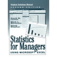 thumbnail image 1 of Pre-Owned Statistics for Managers Using Microsoft Excel (Student Solutions Manual) (Paperback) 0130203319 9780130203311, 1 of 1
