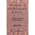thumbnail image 1 of Statistics for the Behavioral Sciences: A Short Course and Student Manual, (Paperback), 1 of 1