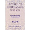 thumbnail image 1 of Pre-Owned Statistics for the Behavioral Sciences: A Short Course and Student Manual, 1 of 1