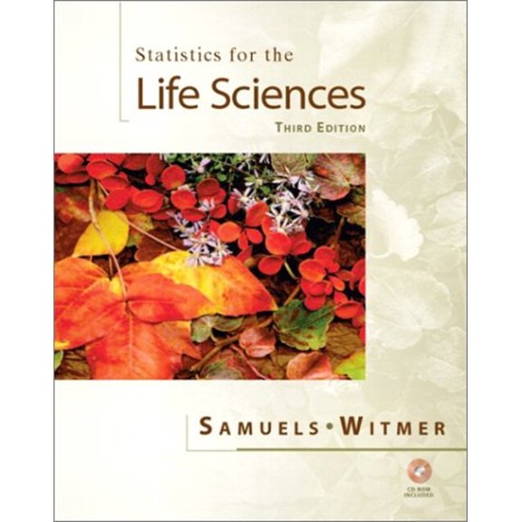 Pre-Owned Statistics for the Life Sciences (Hardcover) 013041316X 9780130413161
