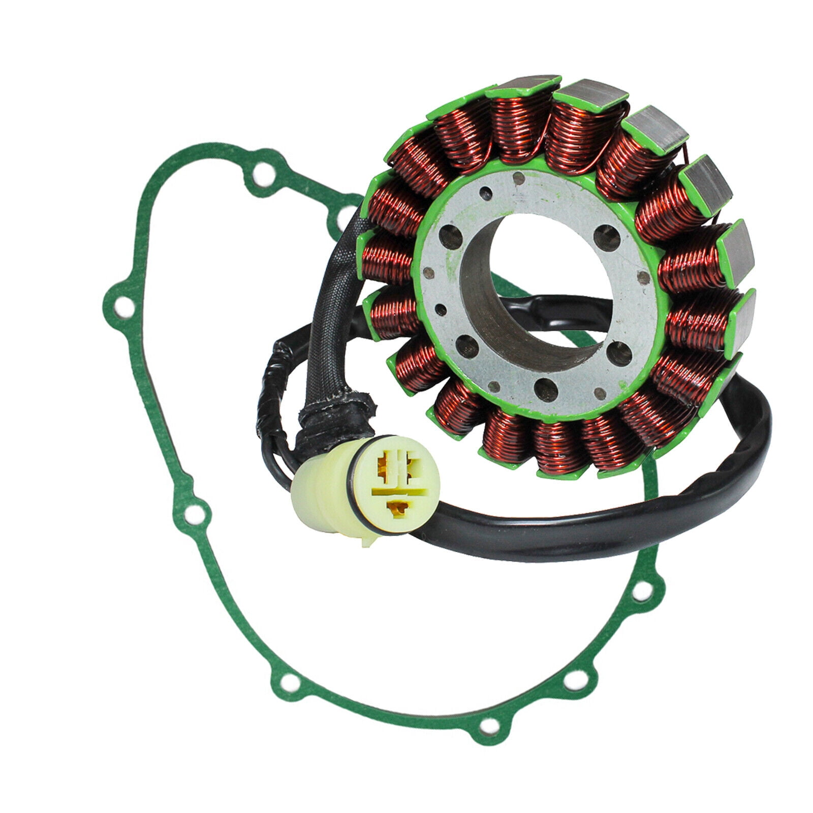 03 04 Zx-6r 2003-2004 Kawasaki Ninja ZX-6R ZX636B Stator & Gasket