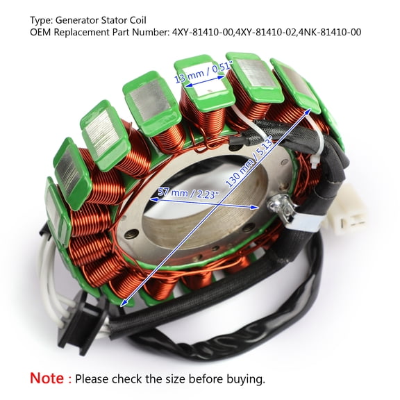 Stator Generator Fit For Yamaha Royal Star XVZ1300 Midnight Venture Tour 96-13