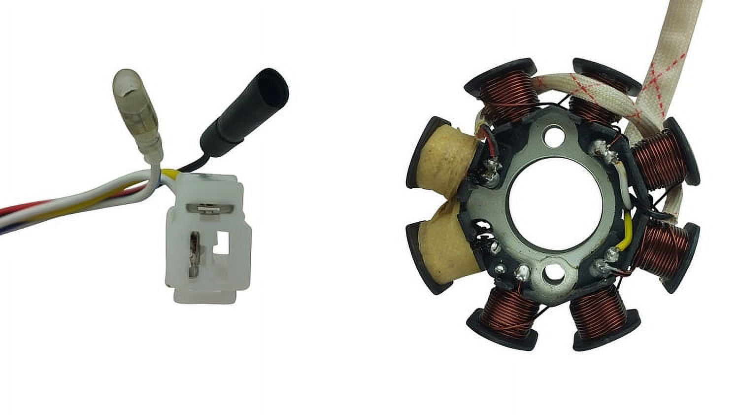 Stator 8 Coil 4 Wire For Scooter Mopeds GY6 Roketa Tank NST