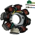 thumbnail image 1 of Stator Magneto - 8 Coil - 5 Wire For 50cc-150cc Scooter Mopeds GY6 Roketa Tank NST TaoTao Peace Sunl, 1 of 8