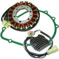 thumbnail image 1 of Stator Regulator Gasket for Kawasaki Ninja 600 ZX-6R ZX6R ZX600-J 2000 2001 2002, 1 of 1