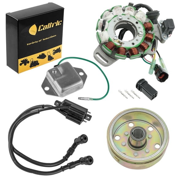 Stator Regulator Ignition Coil Flywheel for Yamaha Banshee 350 YFZ350 1995-2006