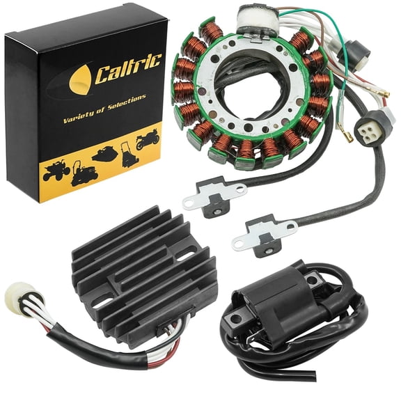 Stator & Regulator Rectifier for Yamaha Warrior 350 YFM350 1988 W/Ignition Coil