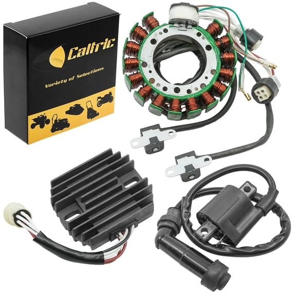 Stator & Regulator Rectifier for Yamaha Warrior 350 YFM350 1989 W/Ignition Coil