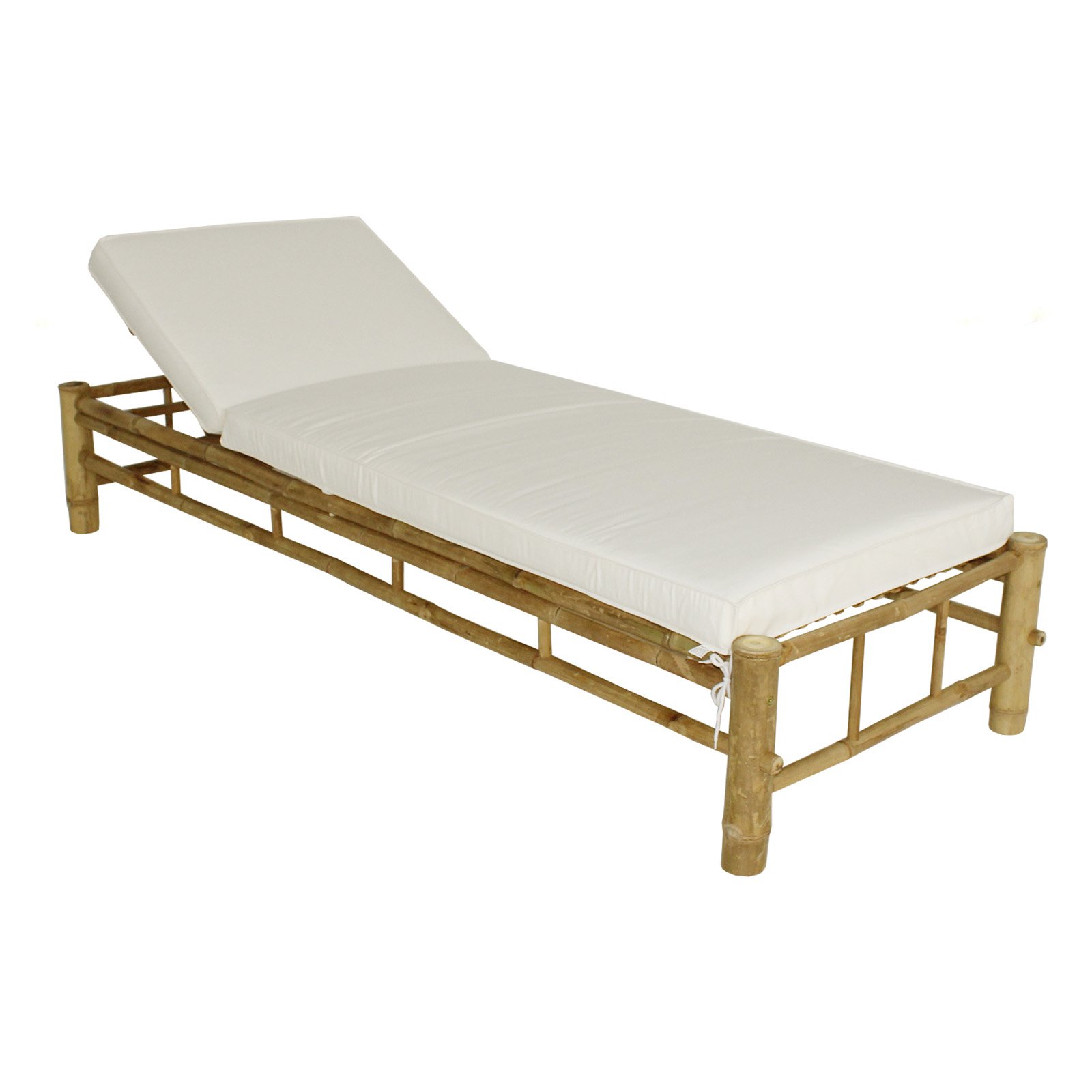 Statra Bamboo Adjustable Sun Lounge Chair - Walmart.com