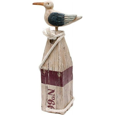 Statue Coastal Figurine Garden Outdoor Indoor Nautical 11 Inch