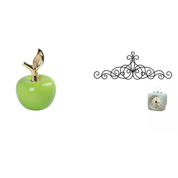 Statue Figurine Scroll Wall Art Ceramic Material Versatile Decor for Home Office Patio Living Room