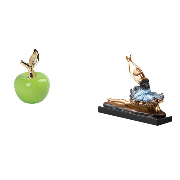 Statue Figurine Sculpture Ceramic Material Creative Gift Home Living Room Bedroom Office Decor Collection