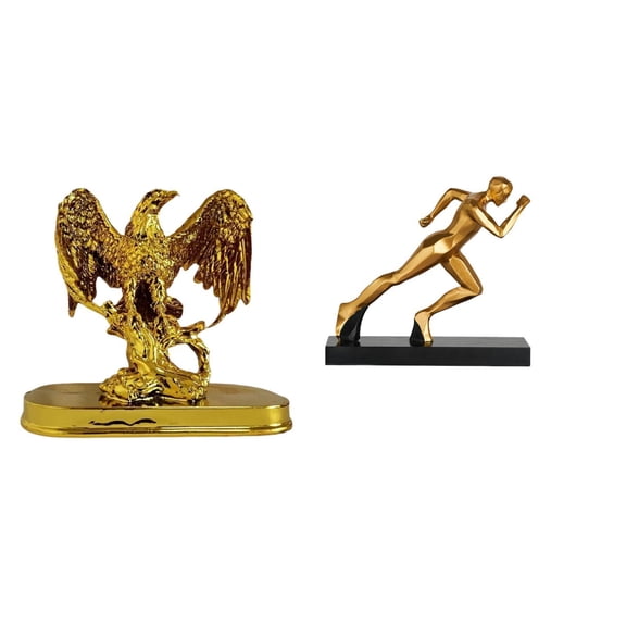Statue Figurine Sculpture Lightweight Resin Contemporary Abstract Design for Entryway Table Centerpiece