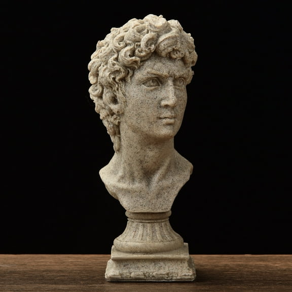 Statue Mural Sculpture Character Statues Sandstone Figurines Miniatures Statuettes Home Decor Gifts 6*6*14CM