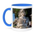 thumbnail image 1 of 3dRose, Statue of Achilles, Achilleion Palace, Corfu, Greece, 11oz Two-Tone Blue Mug, 1 of 7