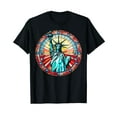 Statue Of Liberty 4th Of July US Patriotic American USA Flag TShirt