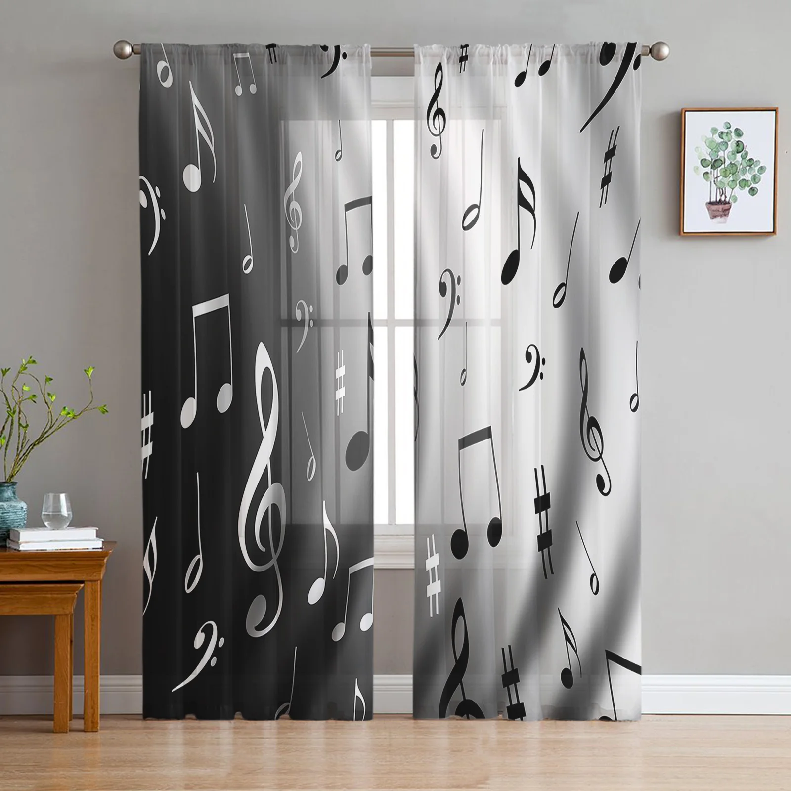 African-American History Month Window Curtain Civil Rights Leaders LT15
