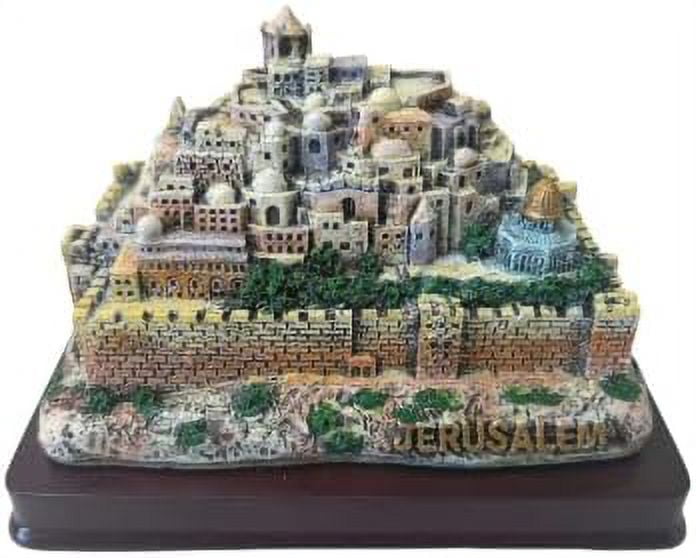 Statue Of Old City Of Jerusalem Panoramic View 3D Model Of Jerusalem