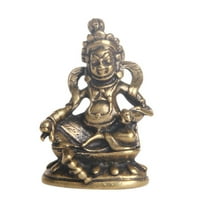 Statue Wealth Decor Chinese Figurine Statues Garden God Gift New Year Sculpture Zen Room Money Dragon Meditation