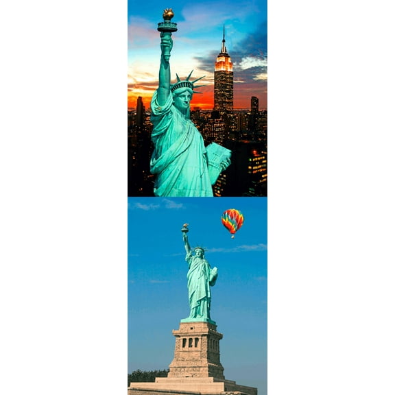 Statue of Liberty: 2 3D Lenticular Postcard - 4x6 Greeting Card