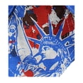 thumbnail image 1 of Statue of Liberty American Flag Motorcycle Headwrap Patriotic Doo Rag Red White and Blue Cycling Hat, 1 of 4