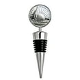 thumbnail image 1 of Statue of Liberty Commemorative Half Dollar Coin Wine Stopper, 1 of 2