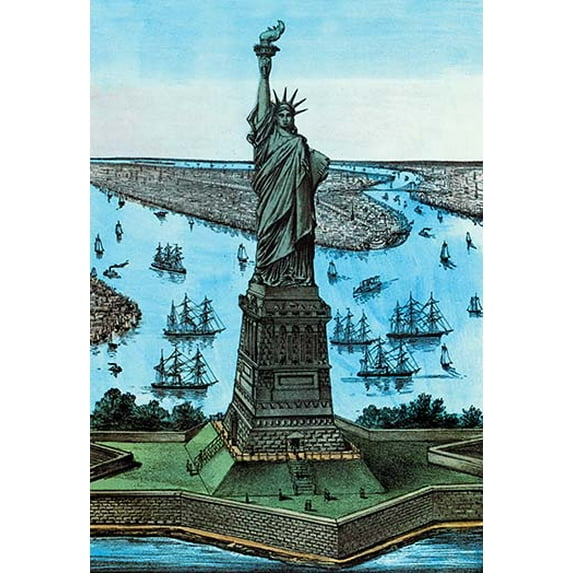 Statue of Liberty Fine art canvas print (20" x 30")